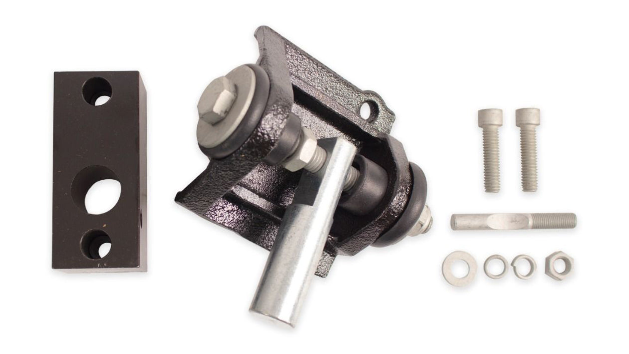 Complete transmission mount kit for Malibu and Axis boats, including bolts and hardware for easy installation.