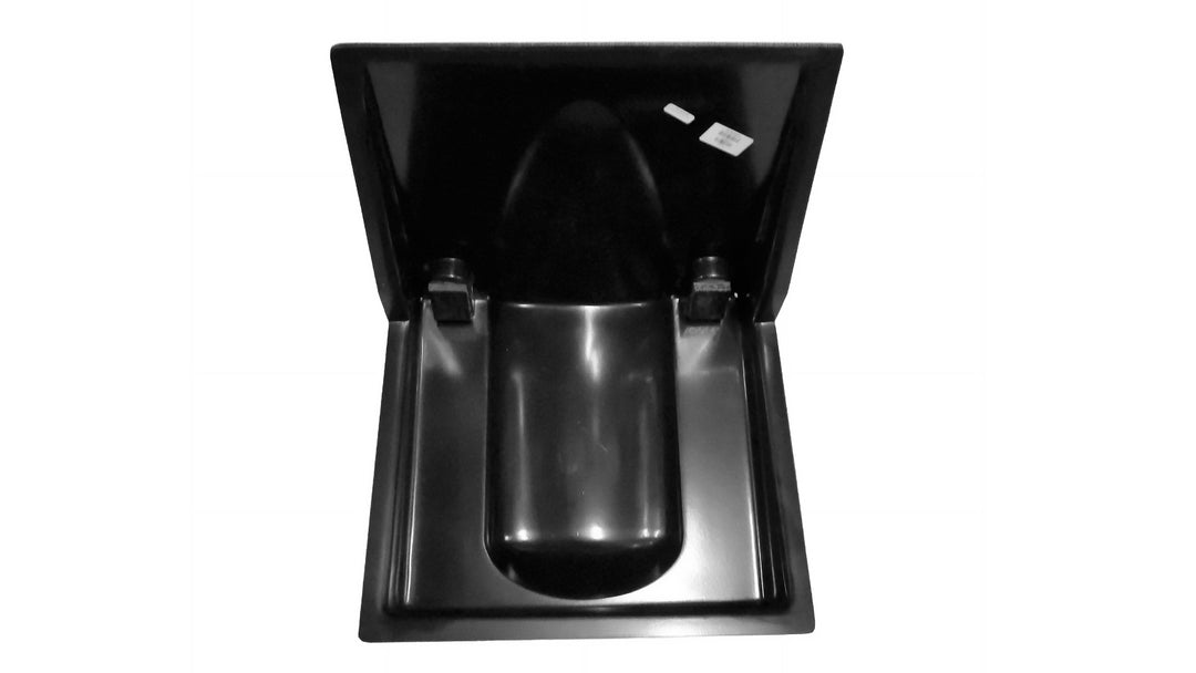 TXI Rear Seat Base designed for Malibu and Axis boats, featuring a sleek black finish and sturdy construction for durability.