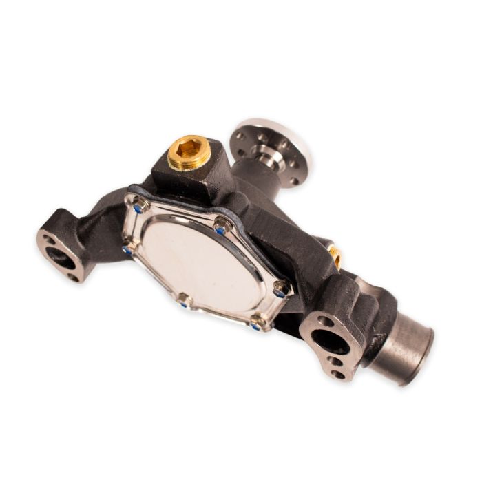 Water circulation pump for Indmar 383/350 engines, designed for optimal cooling and performance in boats.