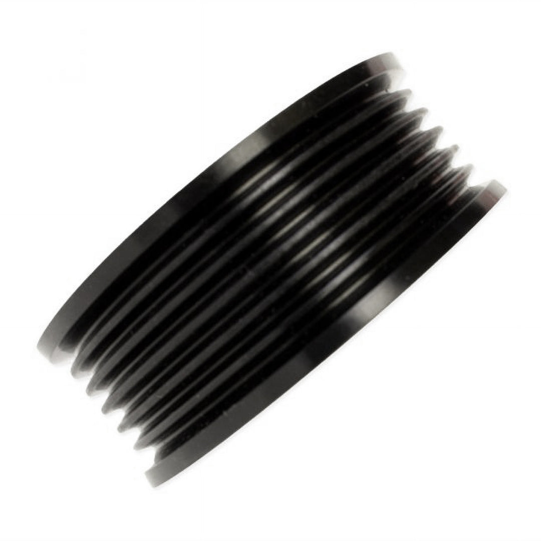 Idler pulley for 6.2L Indmar Ford engine, featuring a grooved design for optimal belt alignment and performance.