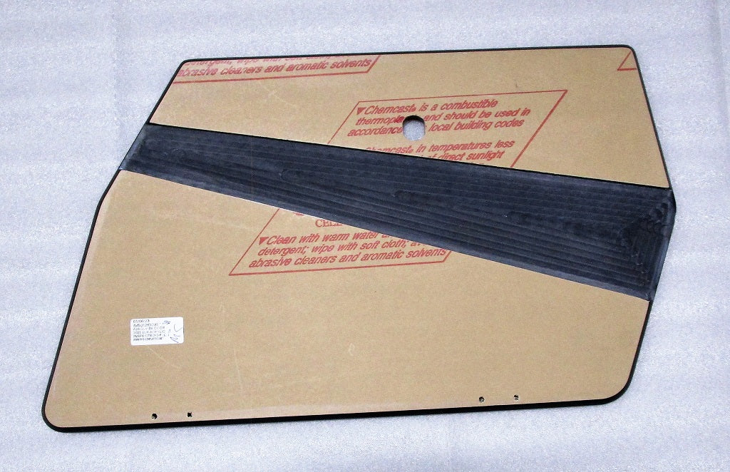 AXIS GLOVEBOX LID, beige and black automotive part with a circular hole, designed for vehicle glovebox access.