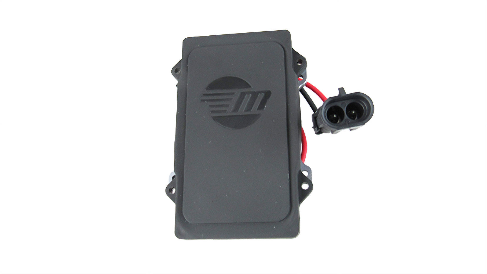 Malibu Parts phone charger featuring a sleek design with a connector for easy installation and reliable performance.