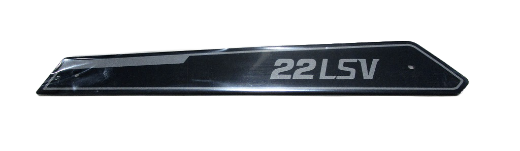 Malibu 2022 22 LSV Windshield Model Designator - Starboard