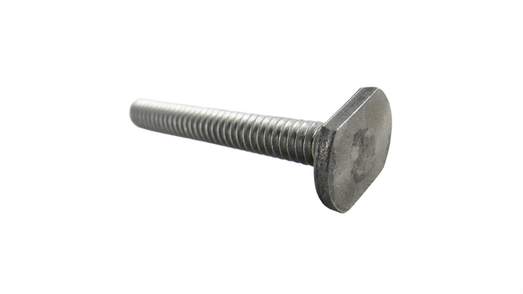 T-bolt for corner post windshield mount, designed for secure installation on Malibu and Axis boats. Durable stainless steel construction.
