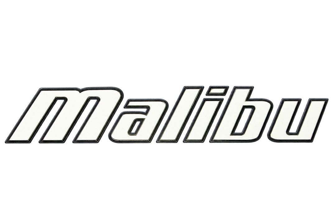 Malibu Emblem - White
