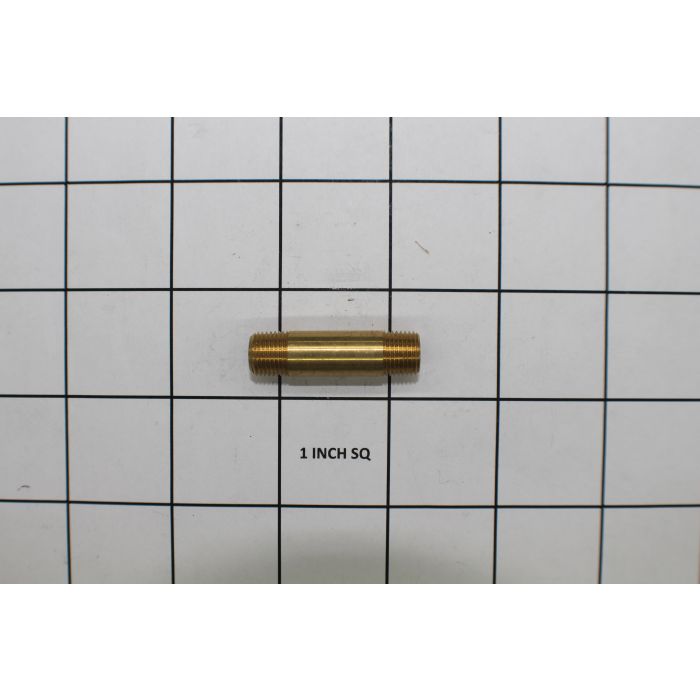 Indmar nipple fitting made of brass, designed for secure connections in marine applications. Ideal for boat maintenance.