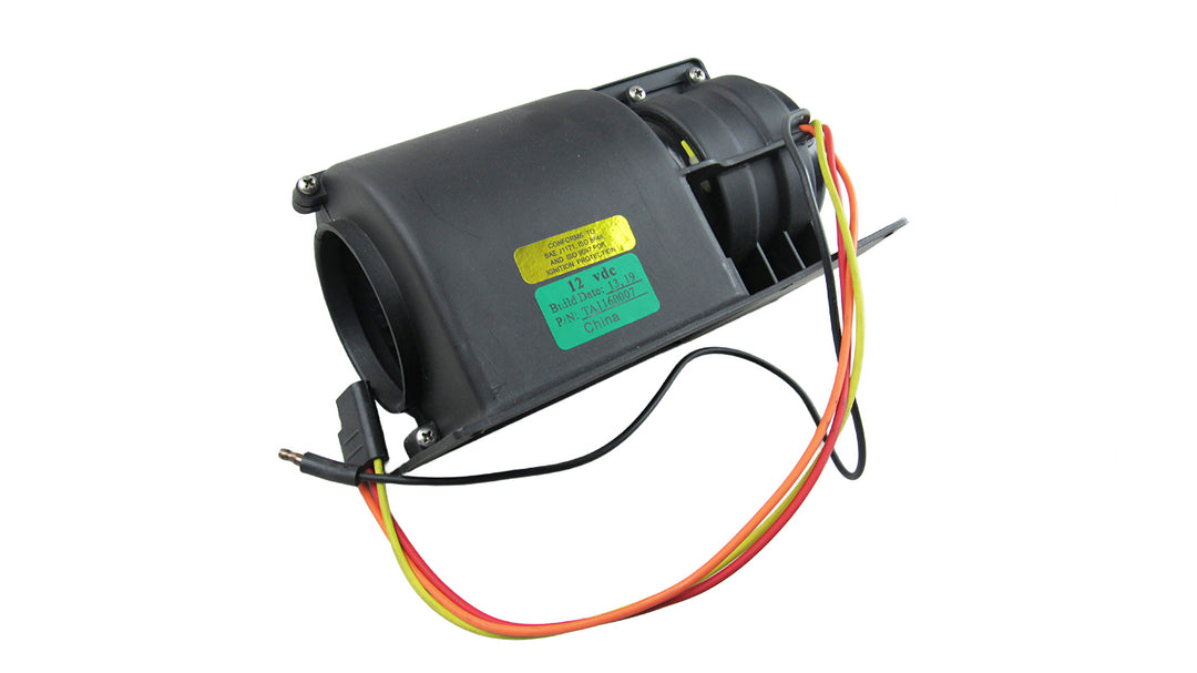 Malibu/Axis two outlet Maradyne heater motor with wiring harness for efficient boat heating solutions.