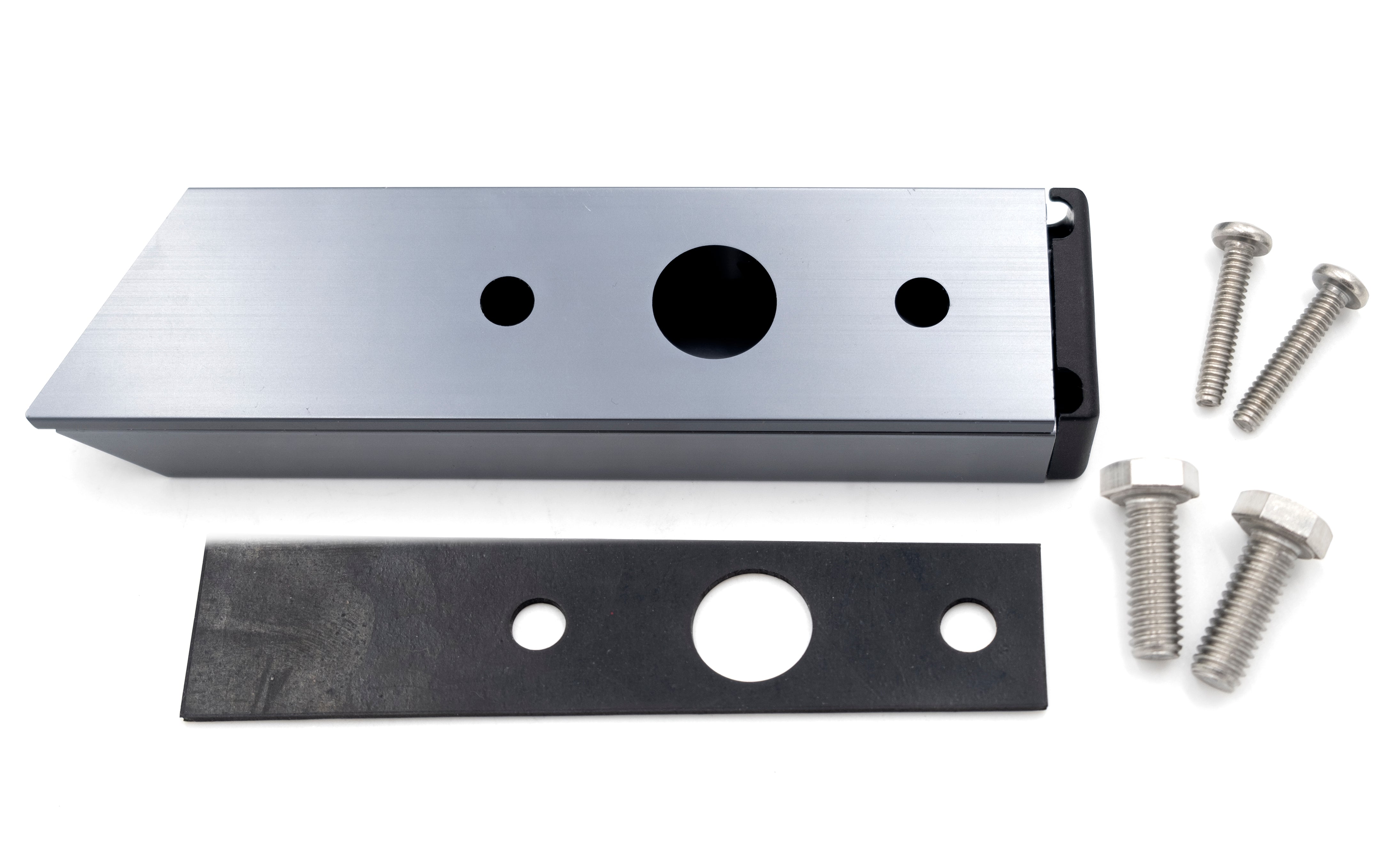 GV Speaker Mount Kit for '21-'24 vehicles, includes mounting bracket, screws, and hardware for secure installation.