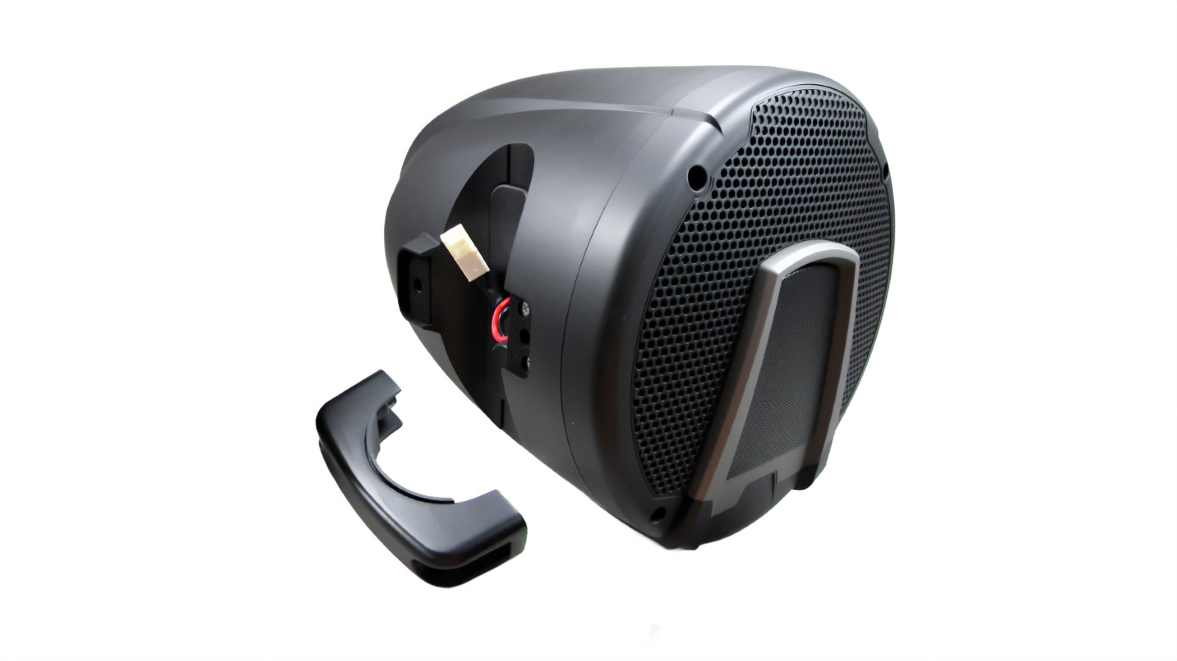 2024 AXIS REV10 speaker designed for high-quality sound on boats, featuring a sleek, durable design for outdoor use.