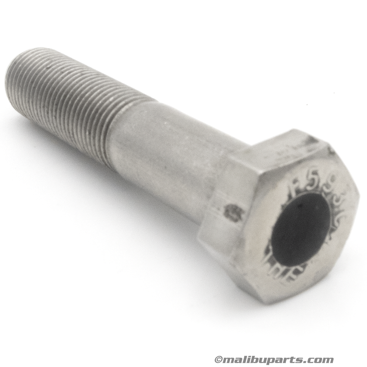 Power Wedge II sensor bolt for heavy equipment, 15-18, with threaded shaft and hex head, used for precise load measurement.
