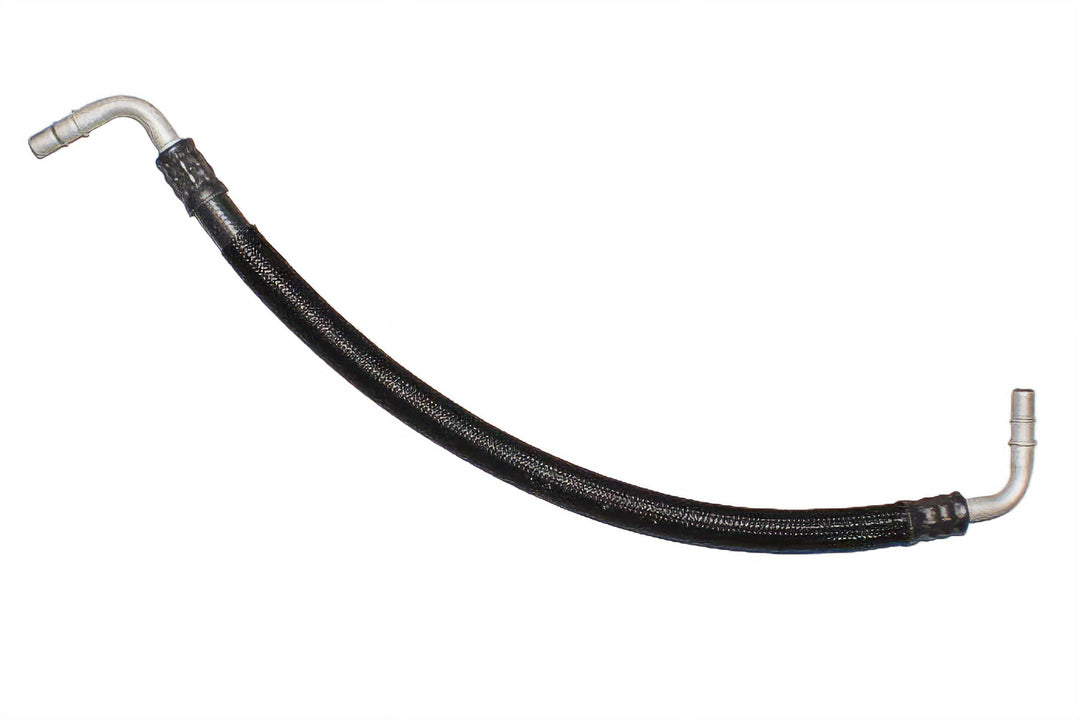 Indmar 22-inch hose assembly featuring 180-degree sleeve-locking elbow ends for reliable boat engine connections.