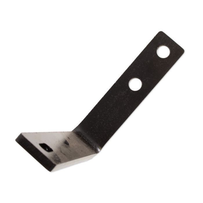 Indmar water impeller bracket, black metal mounting part with two holes for securing, used in marine water pump systems.