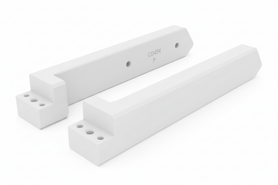 Skylock Pro-4 and Springlock Tower Adapter in white, designed for secure mounting and stability in boating applications.