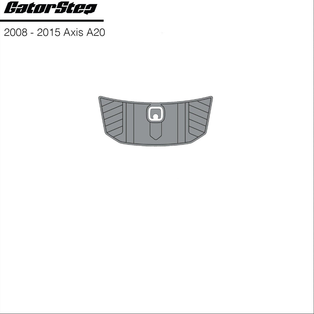 GatorStep product diagram for 2008-2015 Axis A20 model on a white background