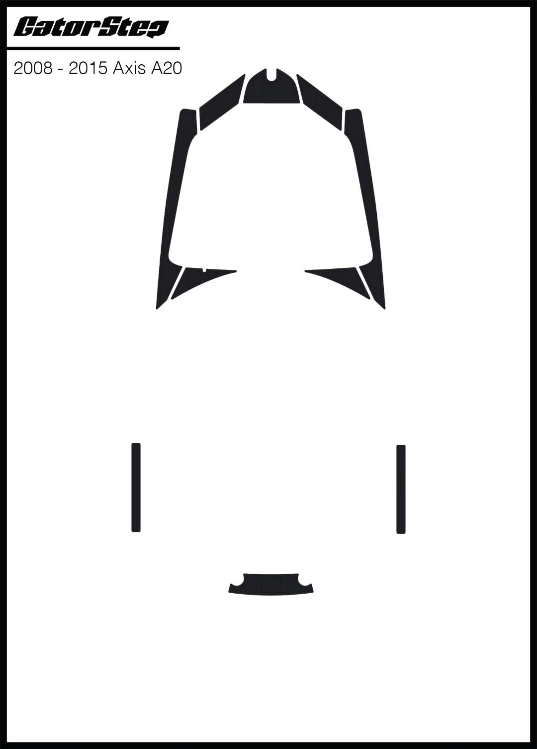 Axis A20 Soft Grip Kits for 2008 to 2015 models, designed for enhanced comfort and grip on your boat.