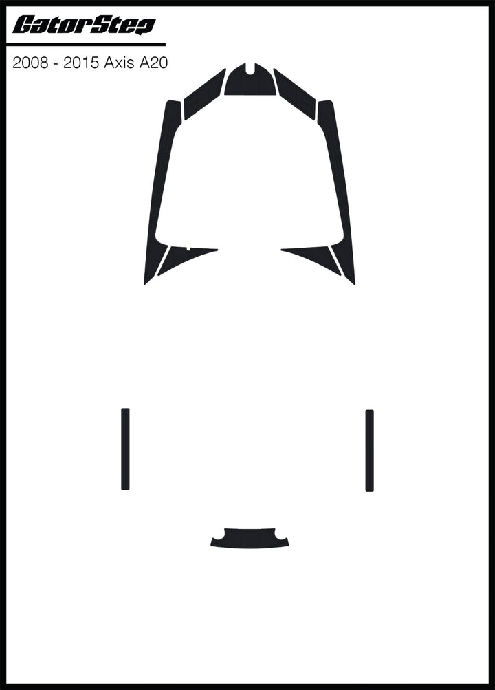 Axis A20 Soft Grip Kits for 2008 to 2015 models, designed for enhanced comfort and grip on your boat.