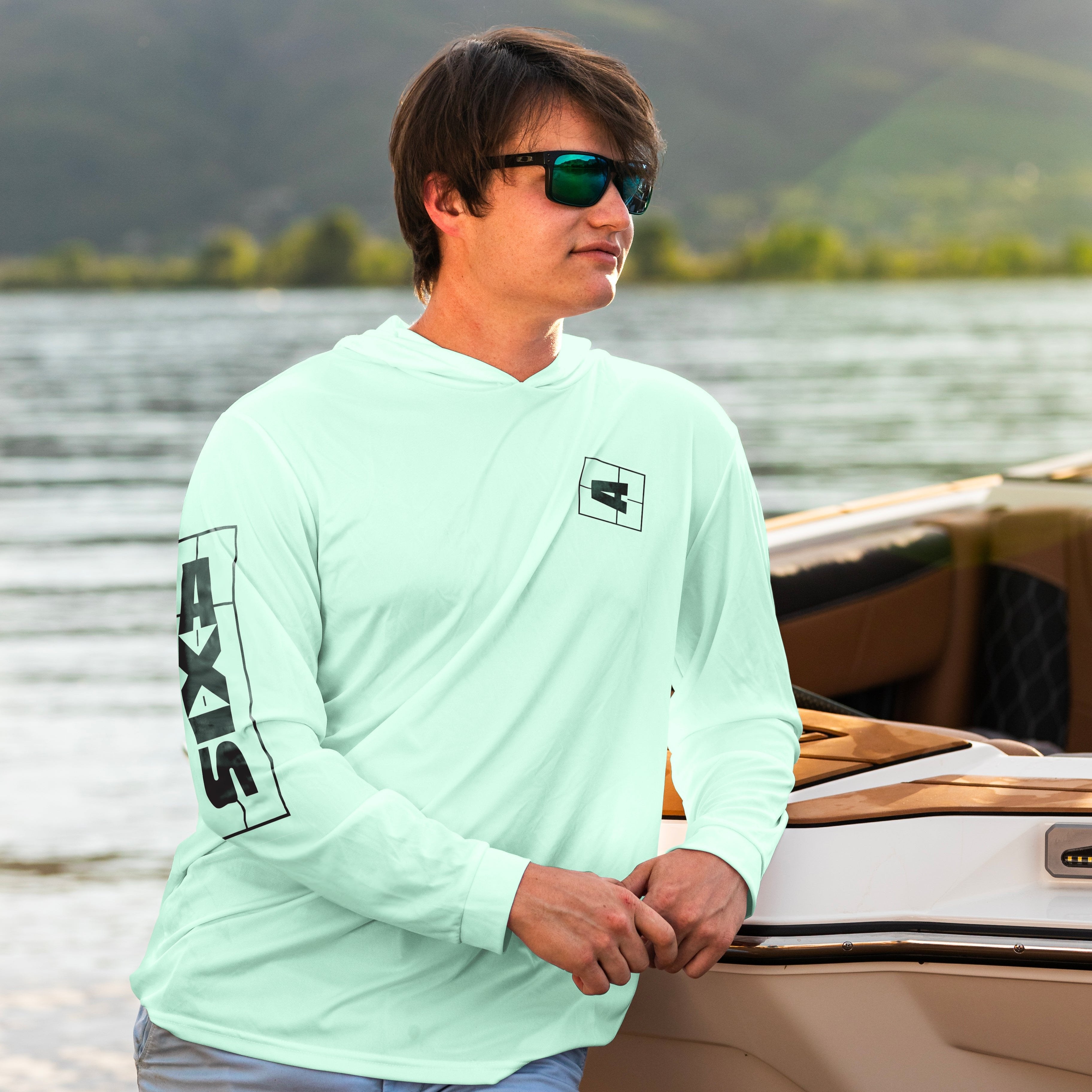 Shaded Shredder Sun Hoodie - UPF 50+ | 3.5 Oz Microfiber