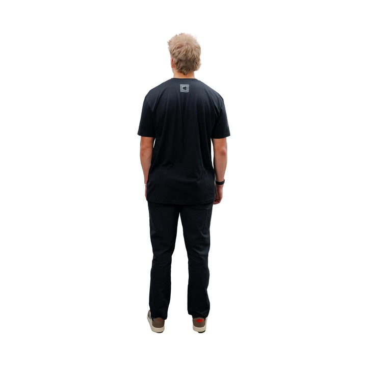 Axis freedom tee logo back