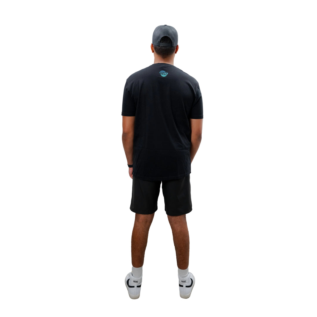 Back View of Malibu Logo on Legion Tee