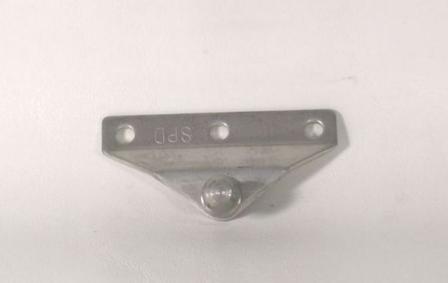 Bracket, Gas Spring Z-Bend 3 Holes SS