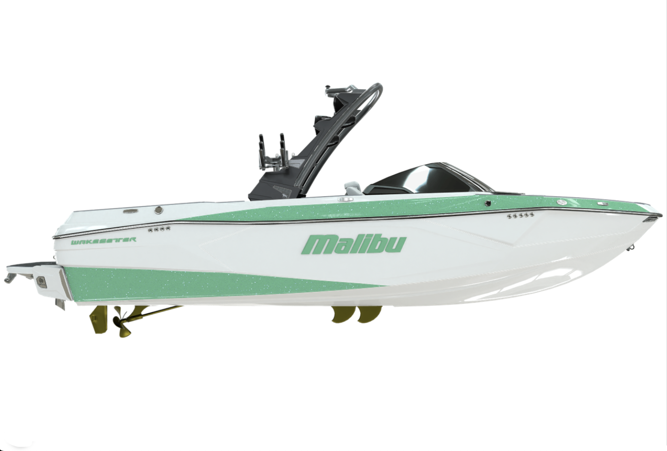 Malibu Emblem 43-1/4" W x 7-3/4" H