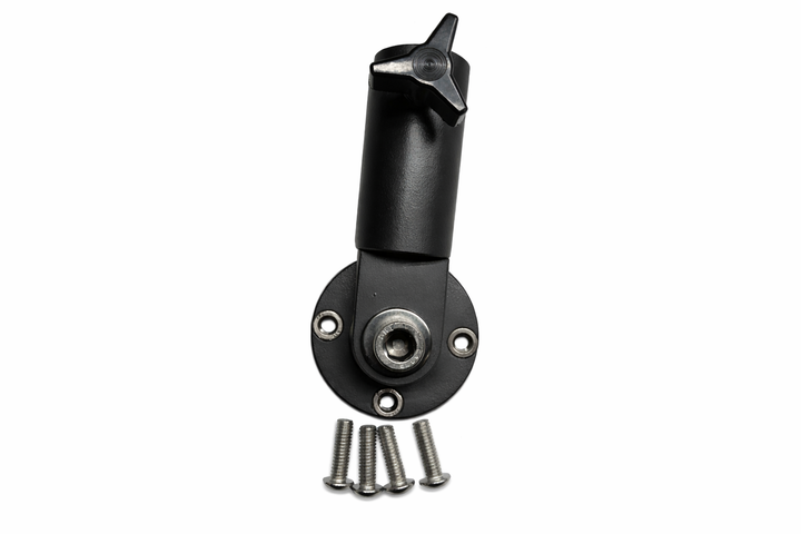 Tower Flag Mount for Malibu and Axis boats, featuring a sturdy design with screws included for easy installation.