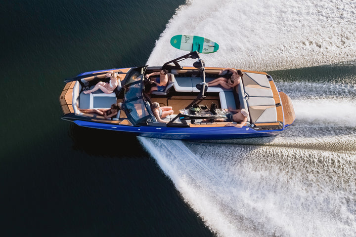 Axis A24 Swim Pad enhances comfort and style on the water, perfect for relaxing and enjoying boating adventures.