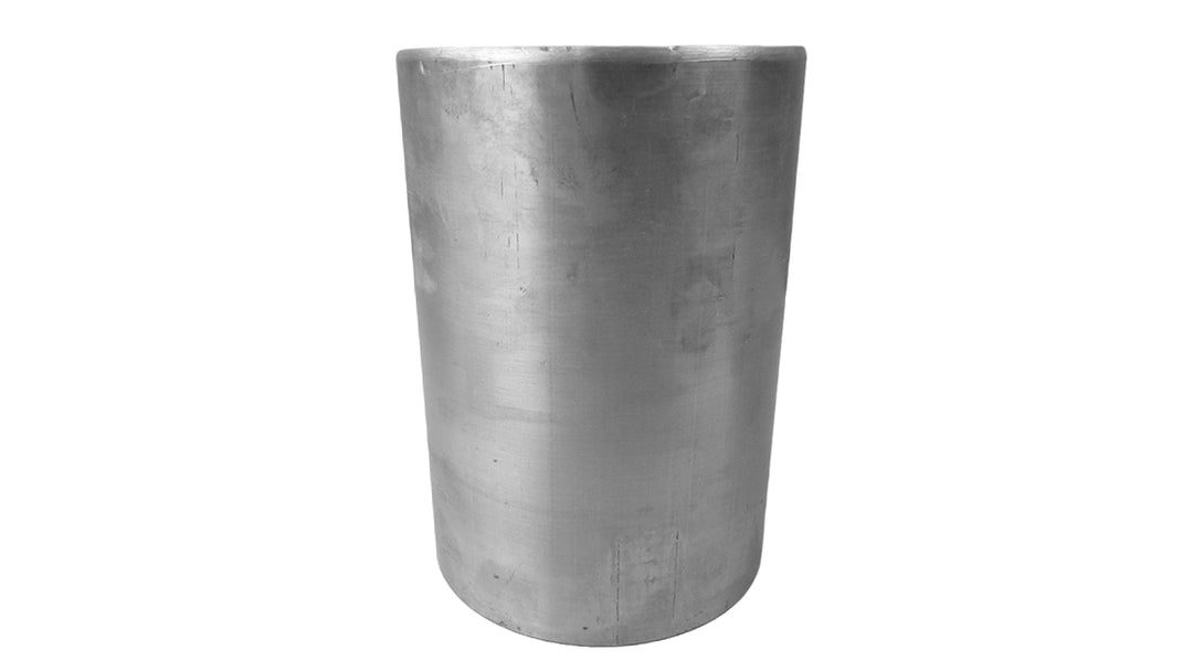 Aluminum Catalyst Insertion Funnel Sleeve for M-Series boats, designed for efficient fuel and exhaust management.