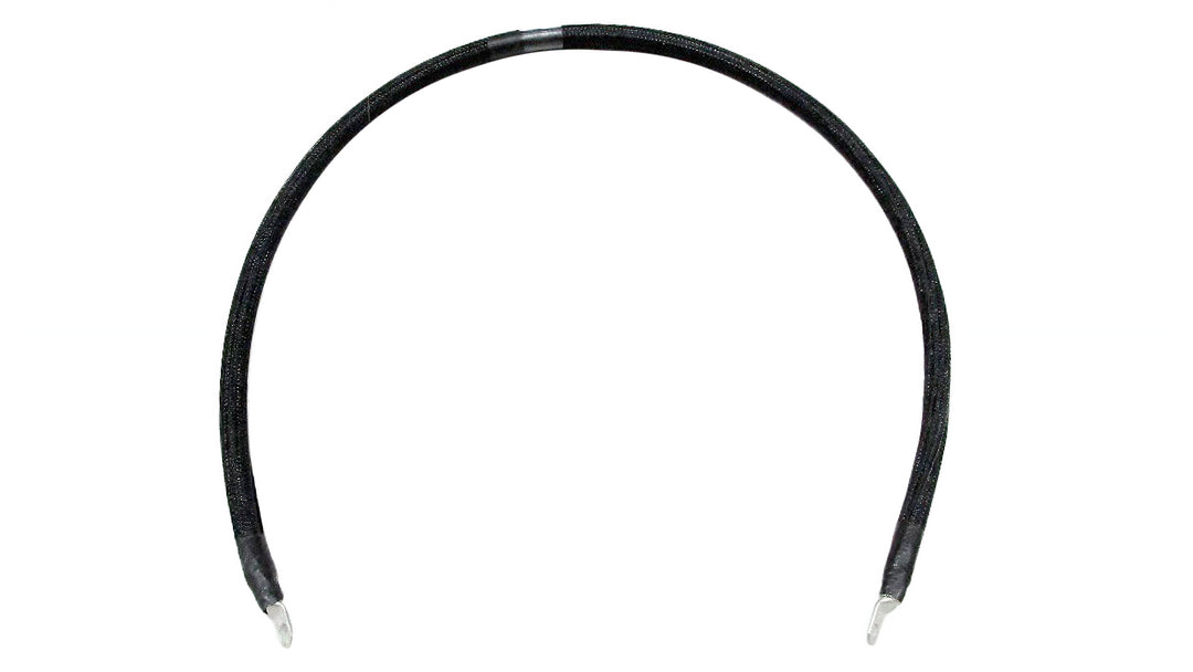 Ground harness for alternator, 170A/250A GenV, with insulated terminals on both ends.