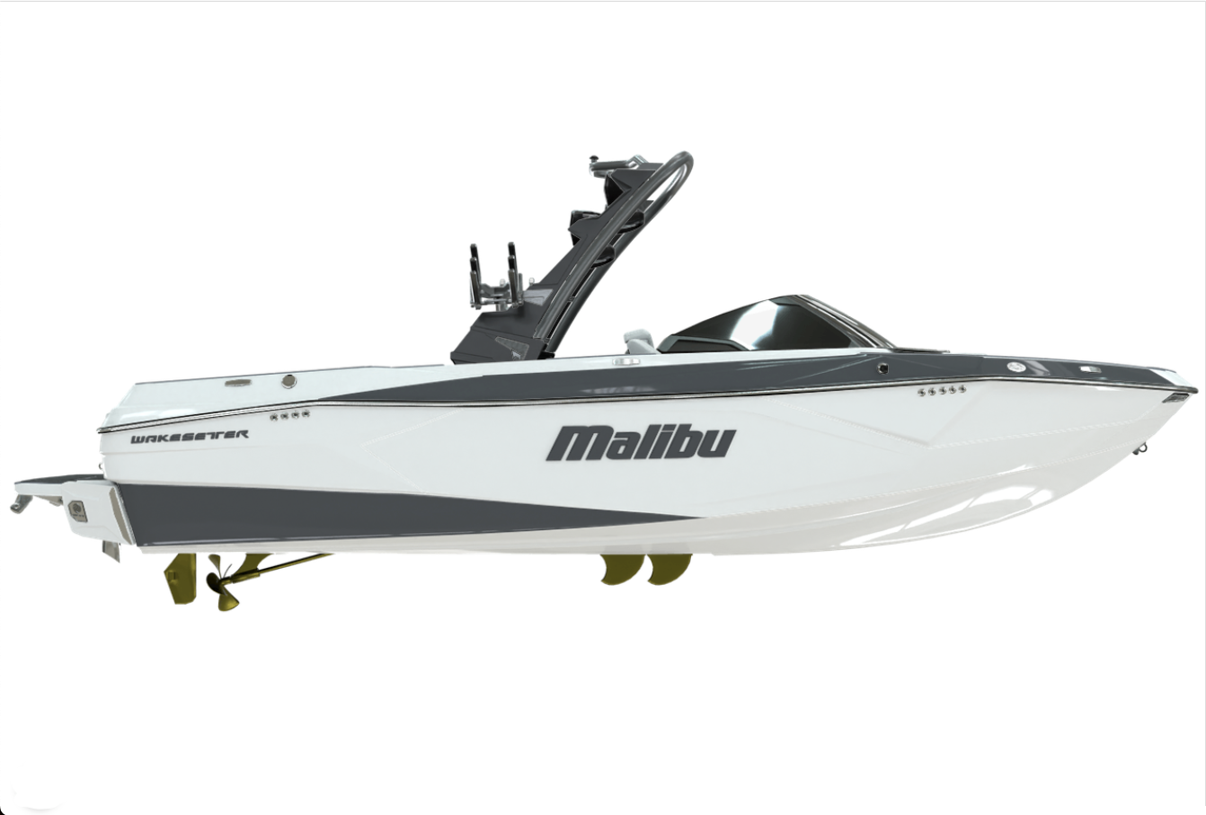 Malibu Emblem 43-1/4" W x 7-3/4" H