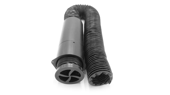 Heater Hot Tube for Heatercraft, featuring a cylindrical design with a flexible hose for efficient heat distribution.