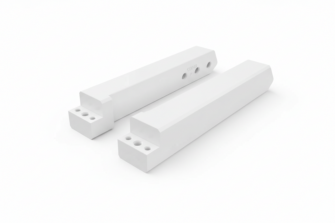 Skylock Pro-4 and Springlock Tower Adapter, two sleek white components designed for secure boat installations.
