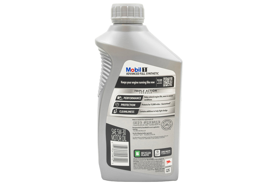 Malibu/Axis High Performance Full Synthetic 5W-30 Motor Oil - Quart
