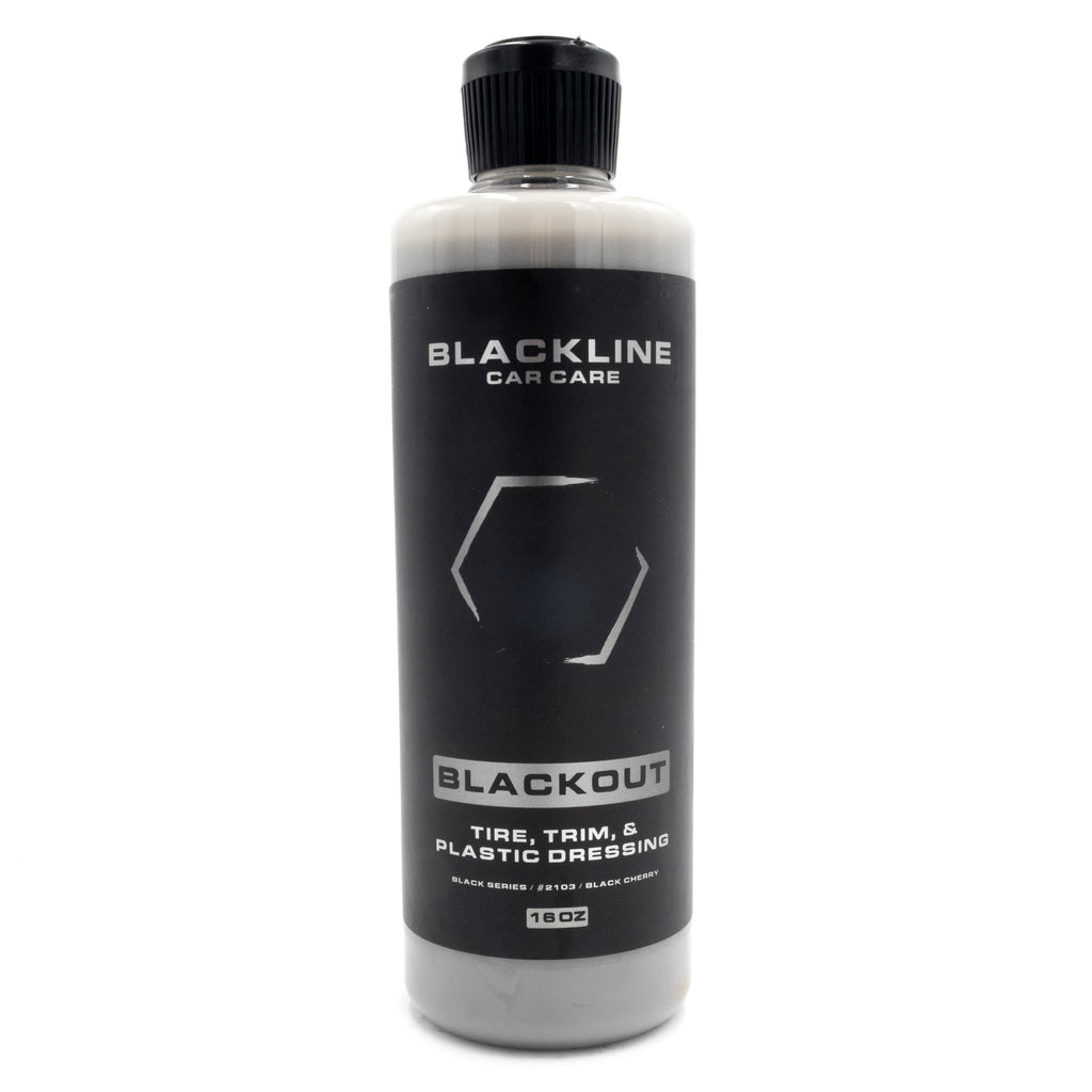 BLACKLINE BLACKOUT Trim & TIRE DRESSING Spray / Single