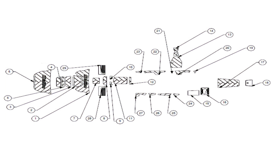 Diagram of the 2023 26 LSV Soft Grip 