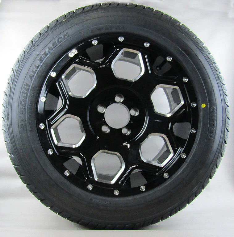 Tire & Wheel, Alum XD813 Series GLS-GLK-MILL