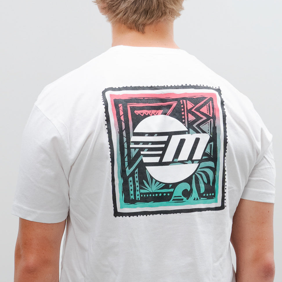 Malibu Wave Warrior Tee back details