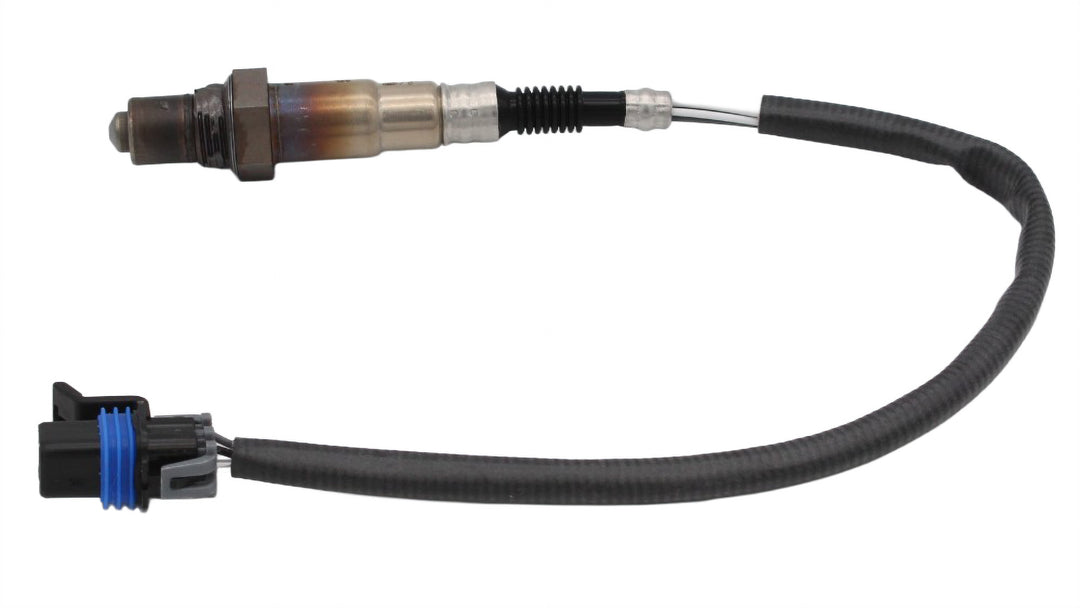 PCM 5.7L exhaust manifold and components kit for Crusader and Challenger boats, featuring an oxygen sensor and wiring.