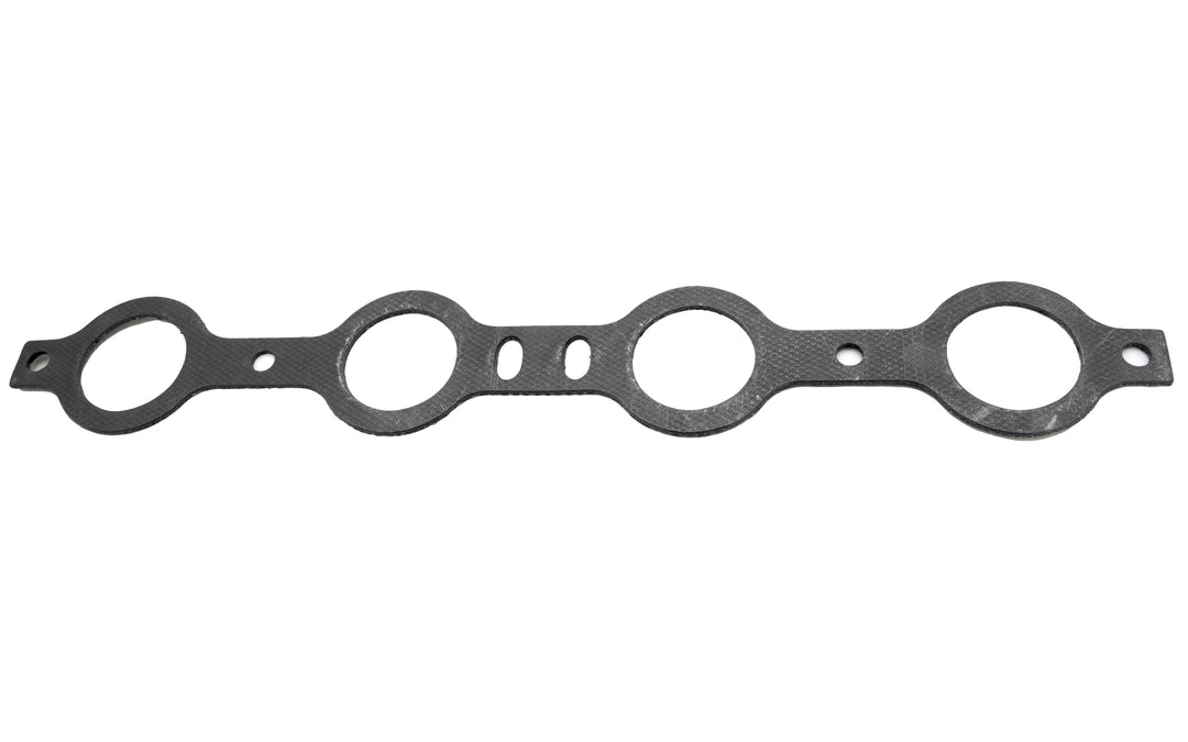 PCM Challenger 6.0L manifold to cylinder head gasket, black, flat, with multiple circular openings and bolt holes.