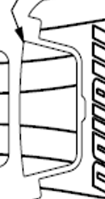 Diagram of the 2021 Malibu 23 LSV &amp; MXZ flip down swim step top pad, showcasing its design and features.