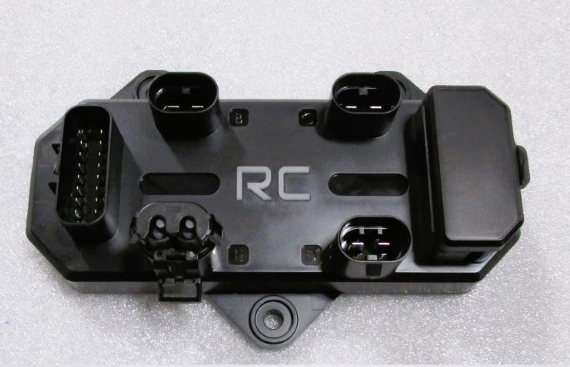 Malibu 3 H-Bridge Solid State Relay Module with multiple connection ports and a compact black design.