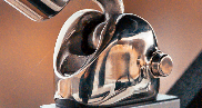 BNS Radius Deckhinge with pin and lanyard, designed for durability and functionality in boating applications.