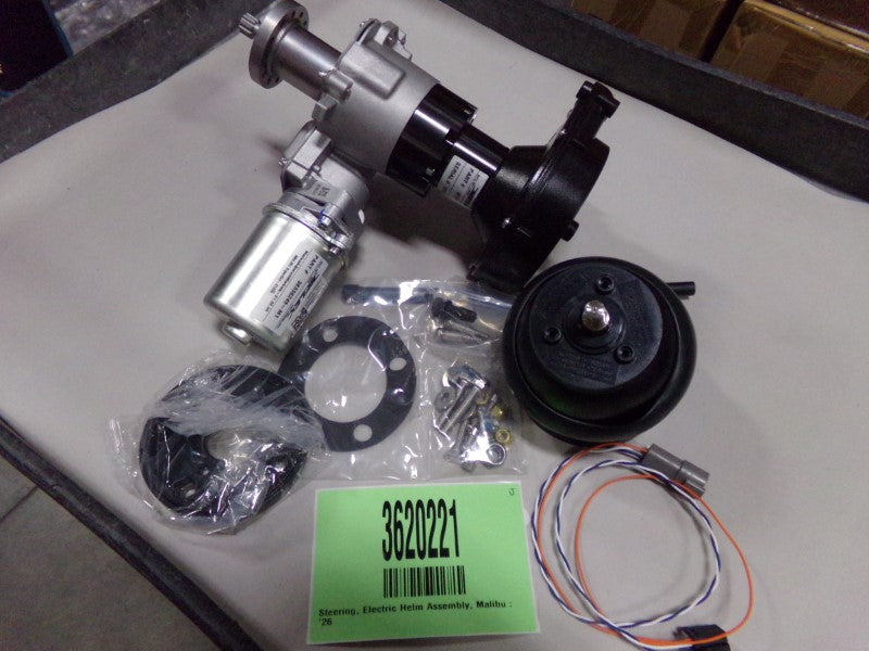 Steering, Electric Helm Assembly, Malibu