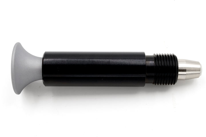 Complete G3/G4/G5 spinning rack pull-pin assembly with black and silver components on a white background.