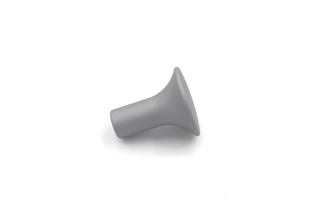 Malibu G3/G4/GV tower board rack pull knob in grey anodized finish for easy access and durability.