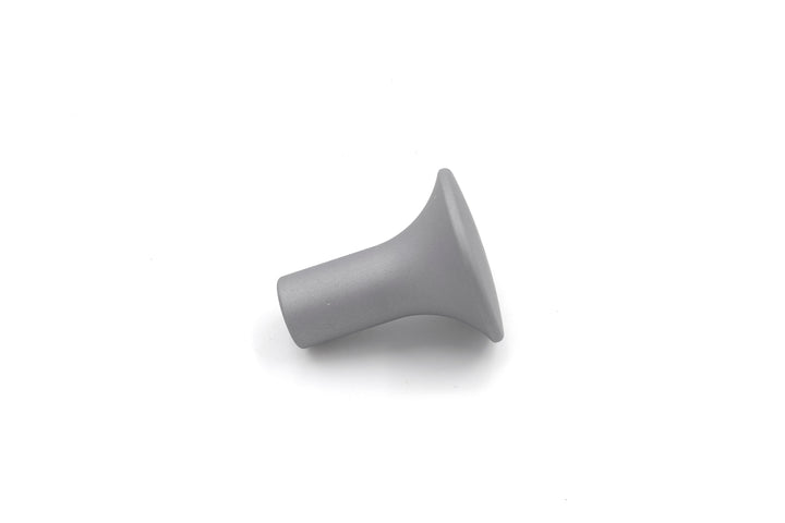 Malibu G3/G4/GV tower board rack pull knob in grey anodized finish for easy access and durability.