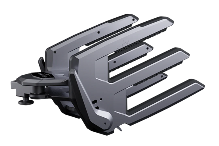 CLAMPFORCE 3.0 Board Racks for secure, adjustable guitar or instrument storage, featuring a sleek, modern design.