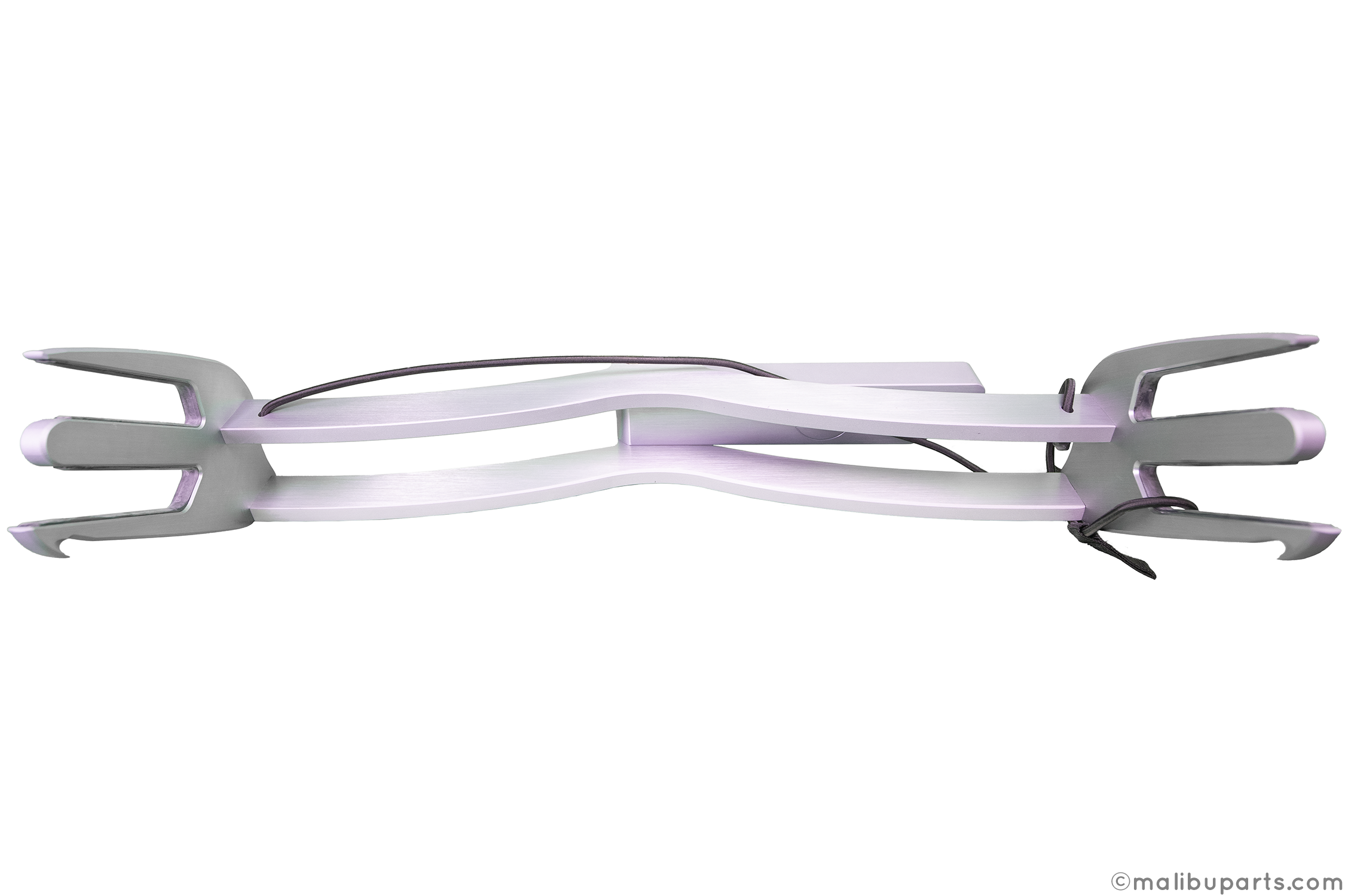 Malibu Waterski Rack | Anodized Grey Aluminum | Holds 2 Skis | Includes ...