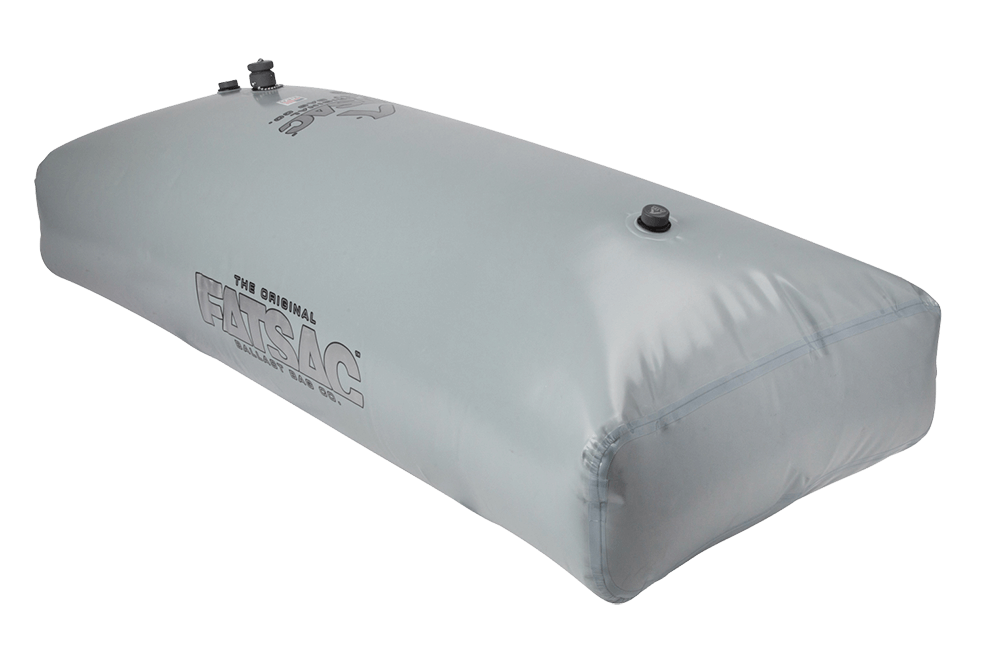 Fat Sac CENTER LOCKER SAC 650 lbs, inflatable ballast bag for wakeboarding, with center lock design for stability.