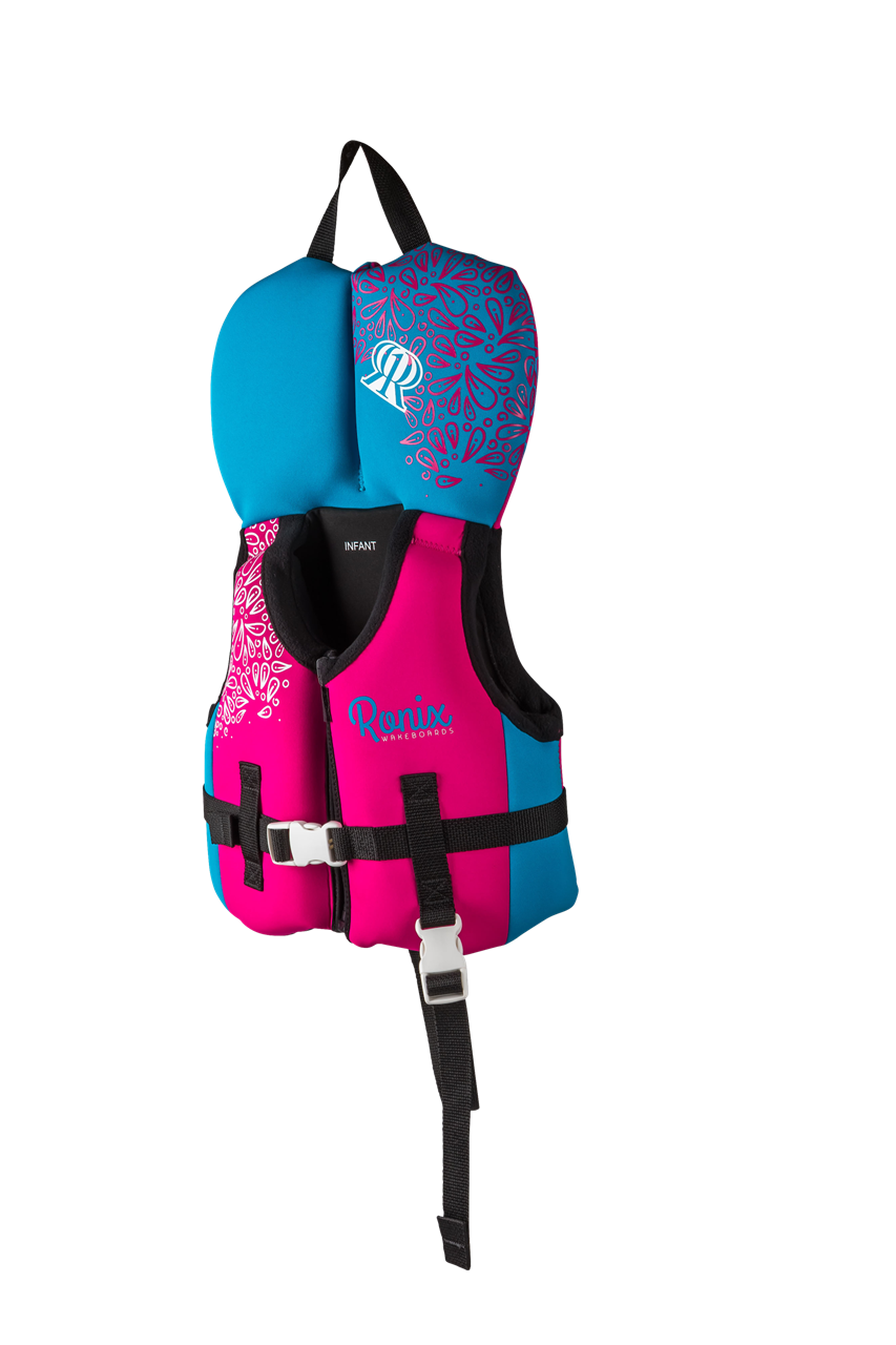 2024 Ronix August - Girl's CGA Life Vest Inf /Toddler (Up to 30lbs)